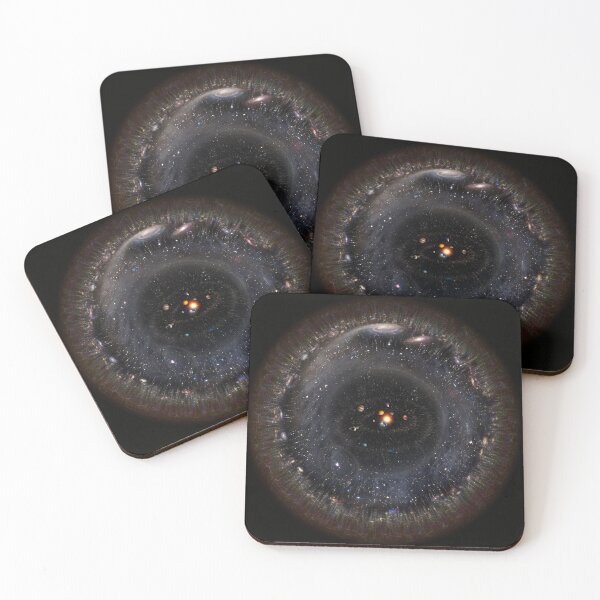 Item preview, Observable Universe bigger SSystem! (black background) designed and sold by Pablo Carlos Budassi.