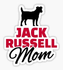 Jack Russel Mom Sticker