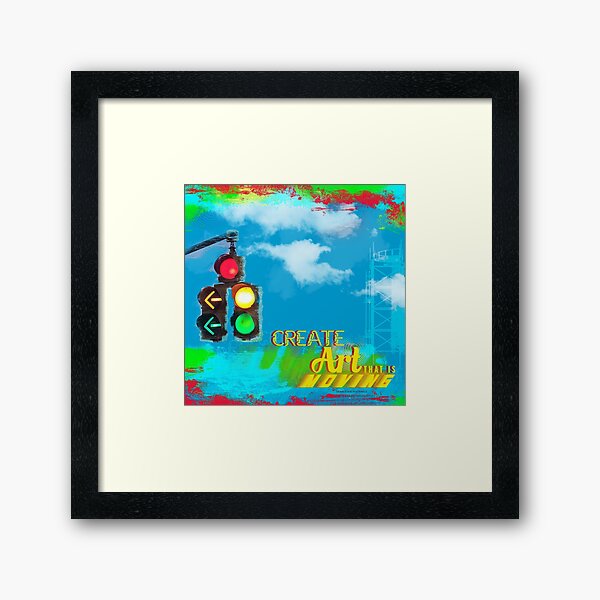 Create Moving Art Framed Art Print