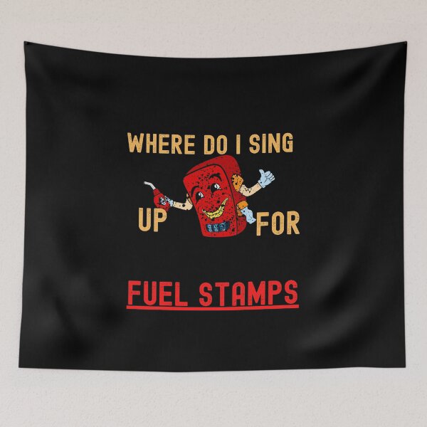 Item preview, Where do i sing up for fuel stamps designed and sold by Kuki-shop.