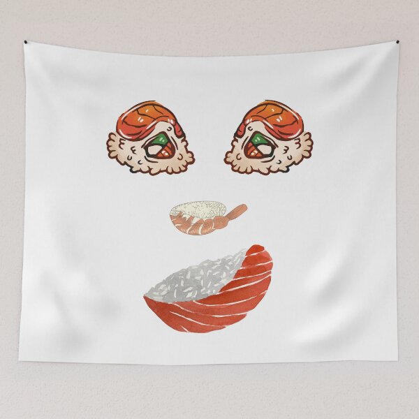 Item preview, Sushi face designed and sold by Rickido.