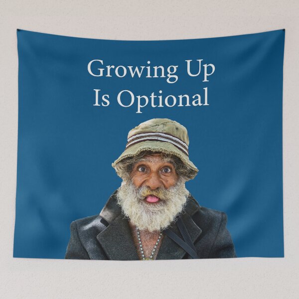 Item preview, Growing Up Is Optional designed and sold by Paul Thompson Photography.
