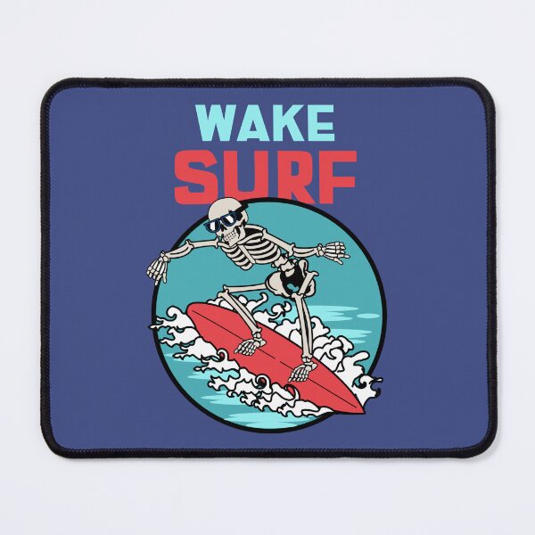 Item preview, Cool Surfing Skeleton on Wake designed and sold by ArtMeetsPizza.