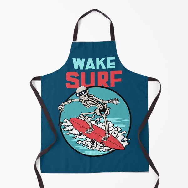 Item preview, Cool Surfing Skeleton on Wake designed and sold by ArtMeetsPizza.