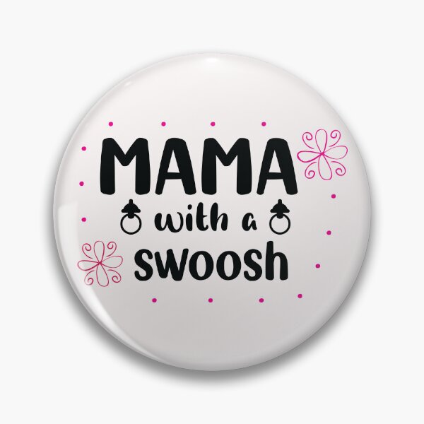 Item preview, Mama whit a swoosh  funny Quote mom Gifts  designed and sold by Magisolution.