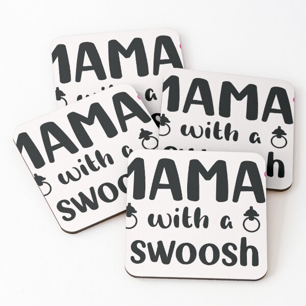Item preview, Mama whit a swoosh  funny Quote mom Gifts  designed and sold by Magisolution.