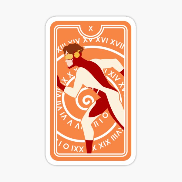 Vista previa del artículo con la obra «Impulse Wheel of Fortune Tarot Card», diseñado y vendido por PsychMerchant.