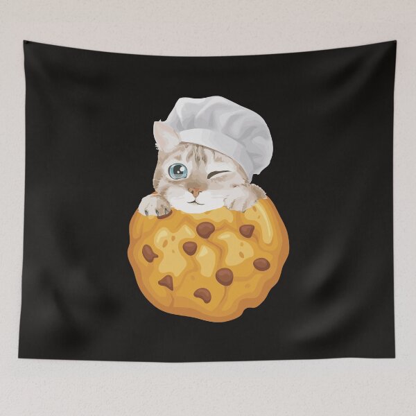 Aperçu de l'œuvre Chat faisant des biscuits créée et vendue par Aimyashoppy.
