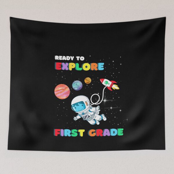 Item preview, Ready to Explore First Grade | Ready to Crush First Grade| Ready for First Grade | Ready for first day of School designed and sold by Saffire6.