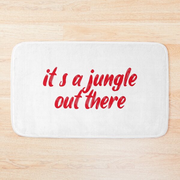 Item preview, It's a jungle out there monk designed and sold by Mr Wolf.
