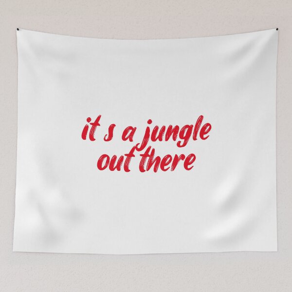 Item preview, It's a jungle out there monk designed and sold by Mr Wolf.
