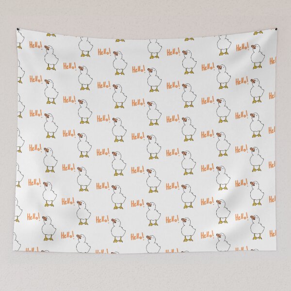 Item preview, duck hello designed and sold by simpleima.