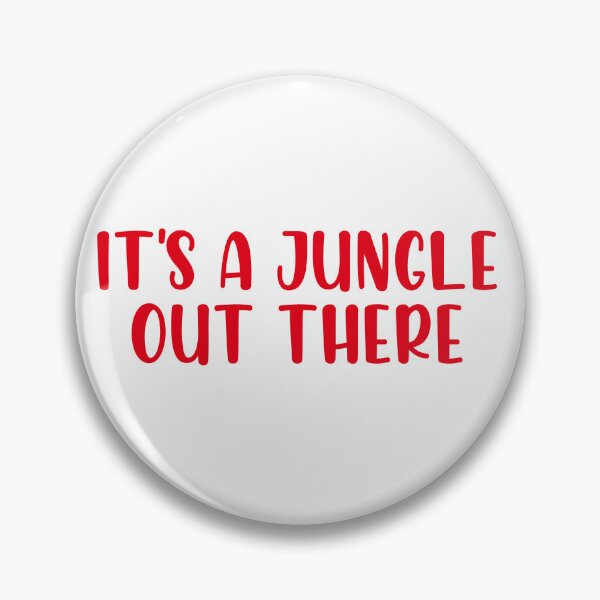 Item preview, It's a jungle out there monk designed and sold by Mr Wolf.
