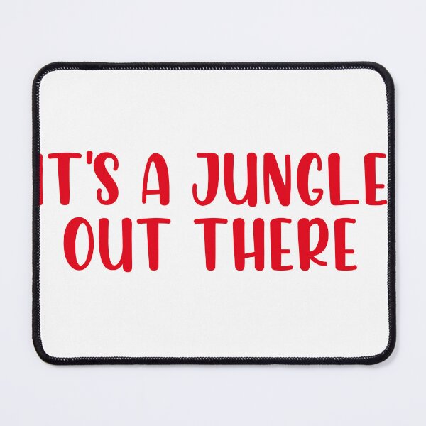 Item preview, It's a jungle out there monk designed and sold by Mr Wolf.