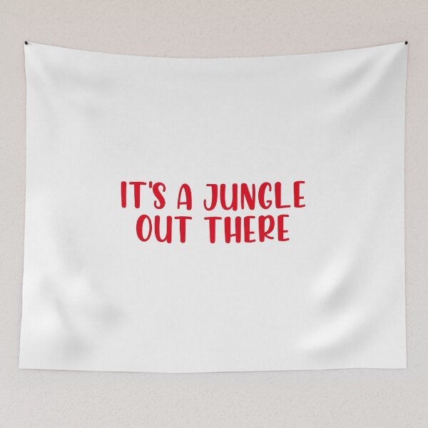 Item preview, It's a jungle out there monk designed and sold by Mr Wolf.