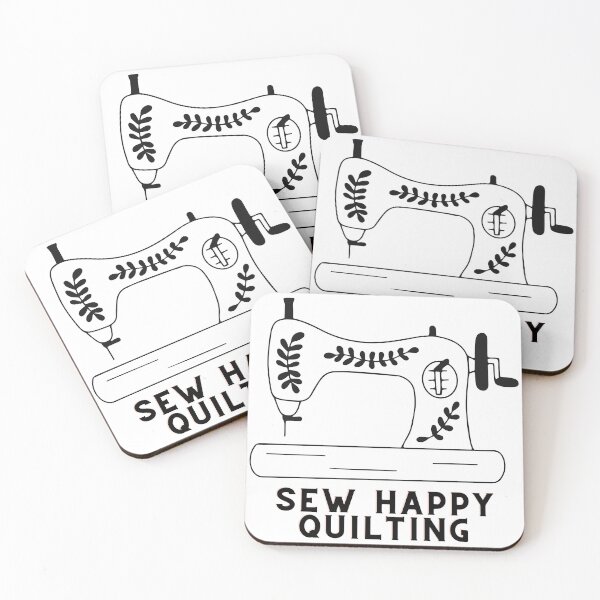 Aperçu de l'œuvre Cousez Happy Quilting avec une machine à coudre pour quilters créée et vendue par SewHappyQuilt.