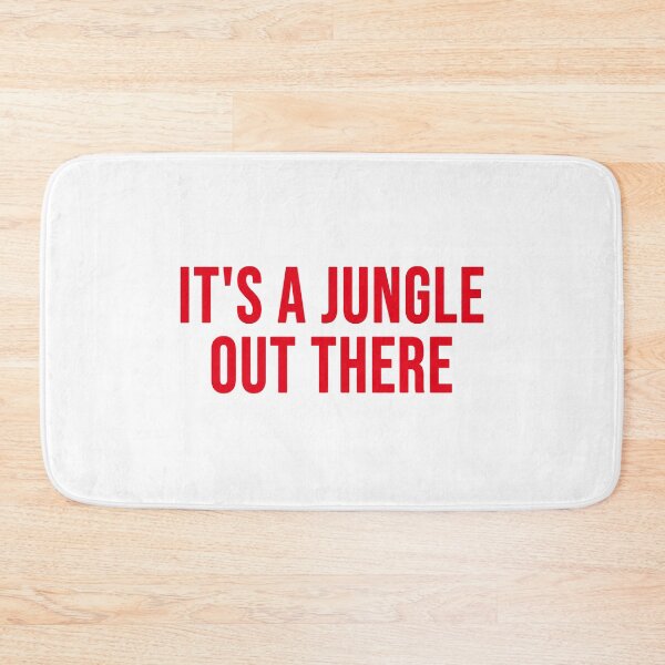 Item preview, It's a jungle out there monk designed and sold by Mr Wolf.