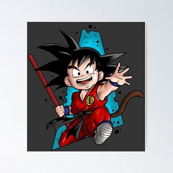 Dragon Ball Kid Goku/Gift For Men and Women | Poster