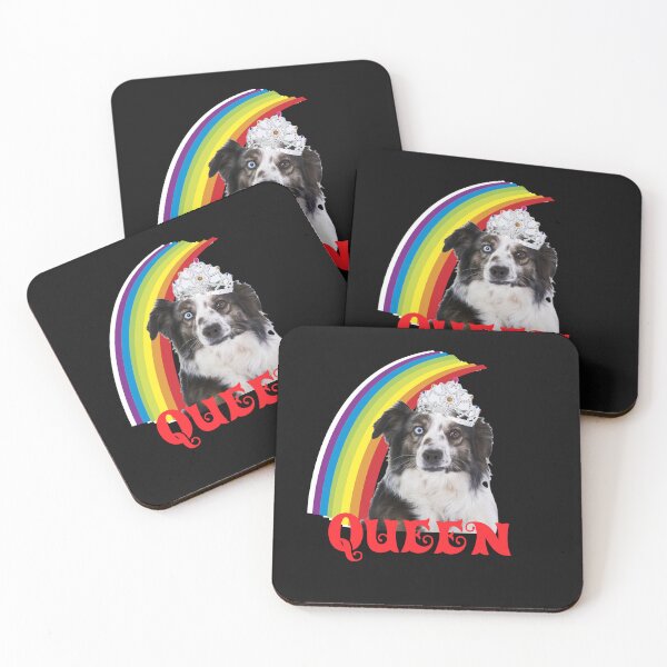 Item preview, A Pride Queen Dog with Crown, Gift for The Dog Lover designed and sold by DiensDesign.