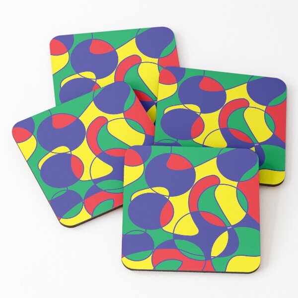Item preview, Abstract in red yellow and green designed and sold by moxdesign.