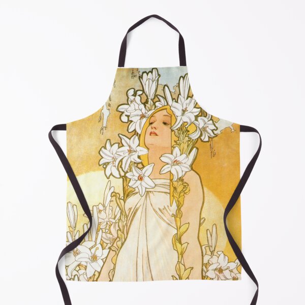 Item preview, Alfons Mucha Las Flores Lirio designed and sold by OldTimeArt.