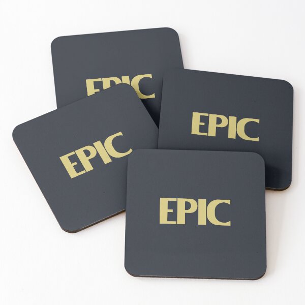 Item preview, Epic - Golden Text designed and sold by Chubuter.