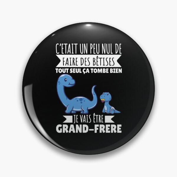 Item preview, Je Vais Être Grand Frère Drôle Annonce Dinosaure Bêtises Cadeau designed and sold by Tatus Brinal.