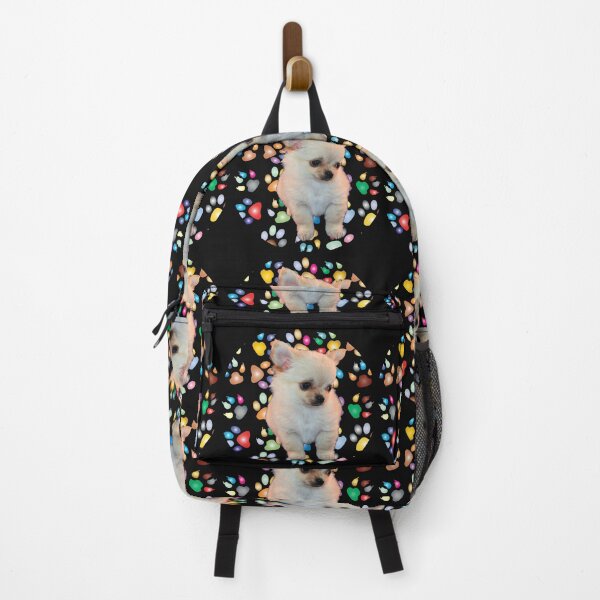 Item preview, A Pride Coloured Rainbow with a  White Puppy, Gift for The LGBTQIA+ Community designed and sold by DiensDesign.
