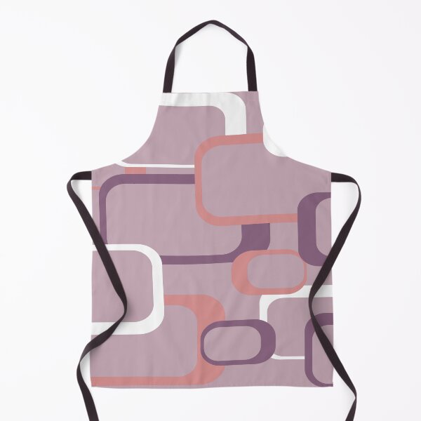 Item preview, Purple Pink White Geometric Retro Squares designed and sold by ValeriesGallery.