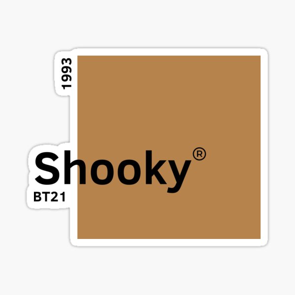 Artikel-Vorschau von Wackelige Pantone-Farbe BT21, designt und verkauft von tokki-drawings.