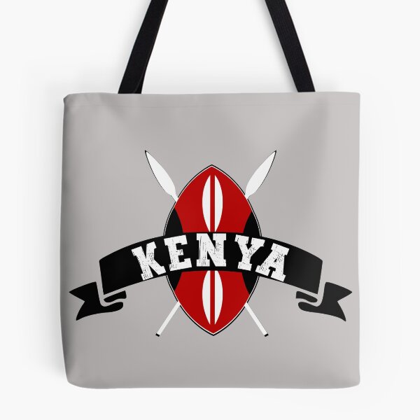 Item preview, Kenya Kenyan Flag Shield Design designed and sold by PearlMoonGrapes.