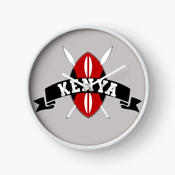 Item preview, Kenya Kenyan Flag Shield Design designed and sold by PearlMoonGrapes.