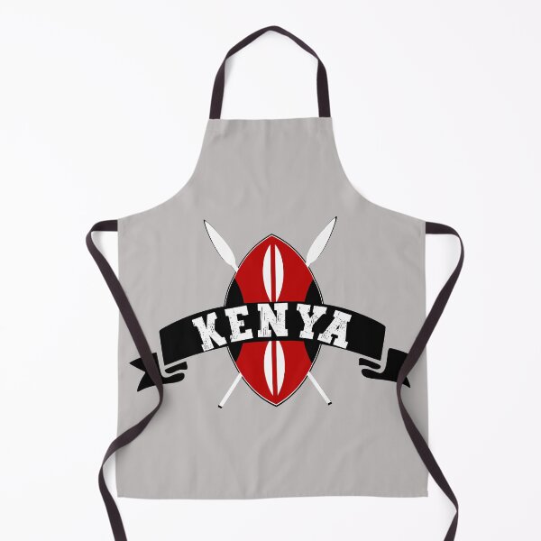 Item preview, Kenya Kenyan Flag Shield Design designed and sold by PearlMoonGrapes.