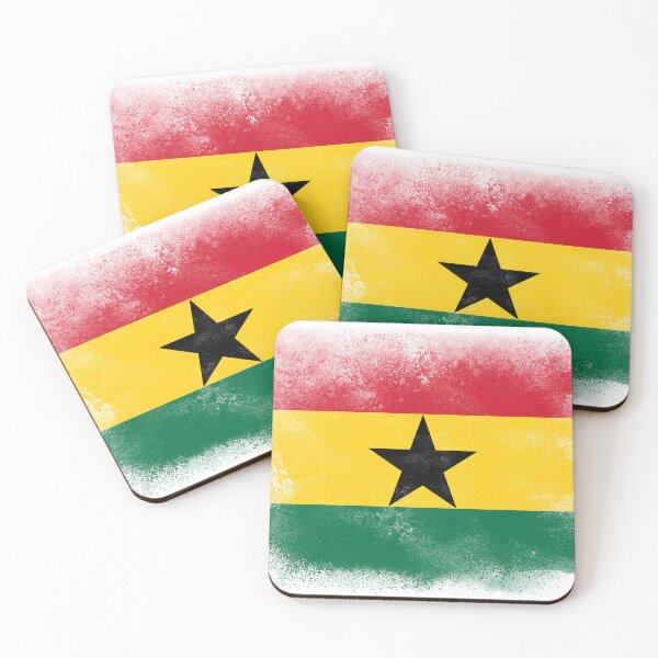 Item preview, Ghana Flag designed and sold by psychoshadow.