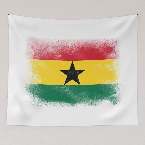 Item preview, Ghana Flag designed and sold by psychoshadow.