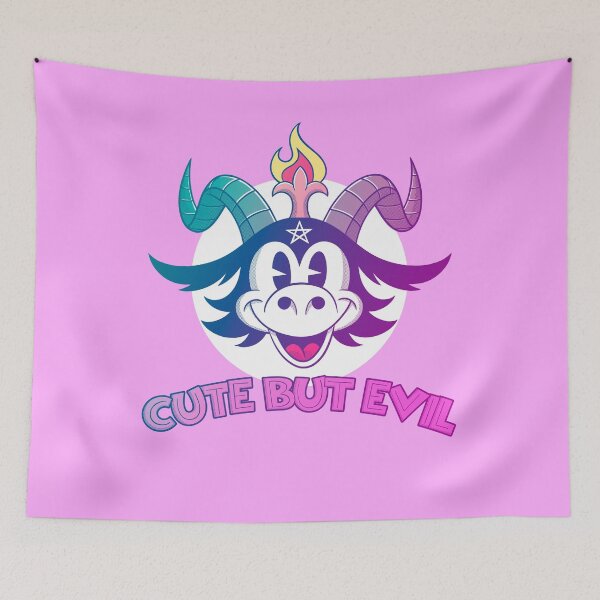 Item preview, Blackcraft Pastel Goth Baphomet Cute but Evil pink designed and sold by AlteregoShop.