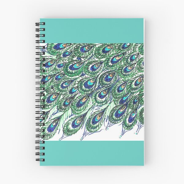 Item preview, Peacock feathers with Light Blue added. designed and sold by judy snyder.