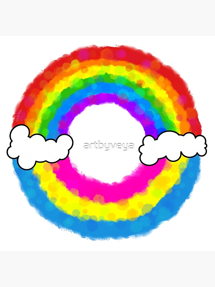 "Pan rainbow " Poster for Sale by artbyveya Redbubble