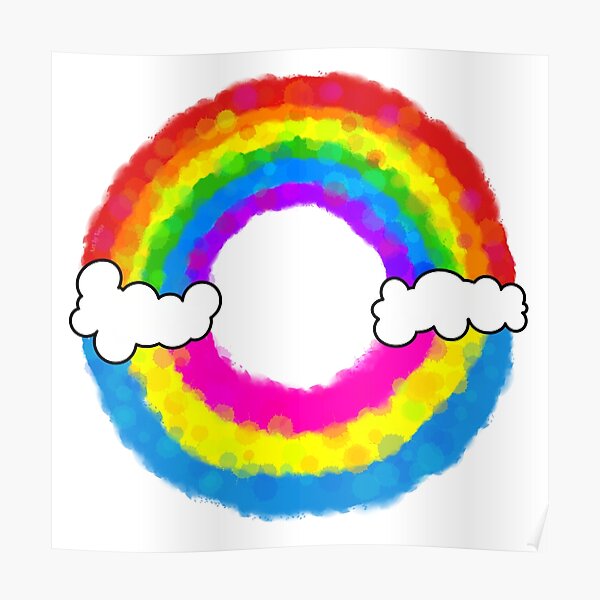 "Pan rainbow " Poster for Sale by artbyveya Redbubble