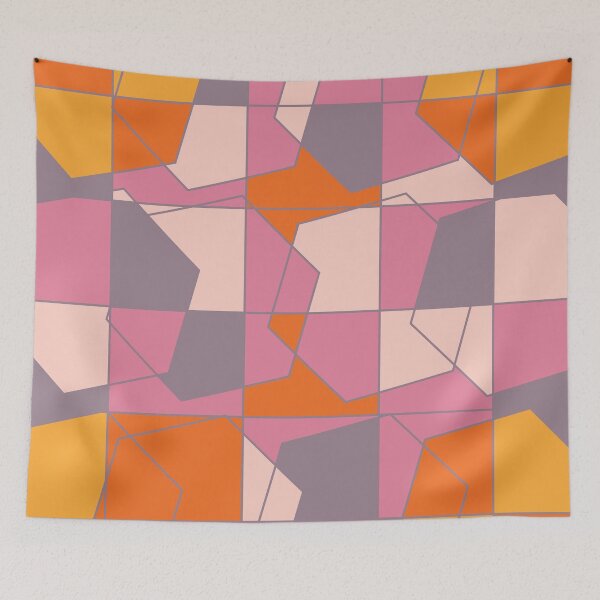 Item preview, Abstract retro pattern designed and sold by moxdesign.