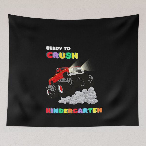 Item preview, Ready to Crush Kindergarten | Ready to Crush First day of School | Ready to Explore Kindergarten | Ready for Kindergarten |  designed and sold by Saffire6.