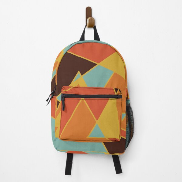 Item preview, Abstract retro triangles pattern designed and sold by moxdesign.