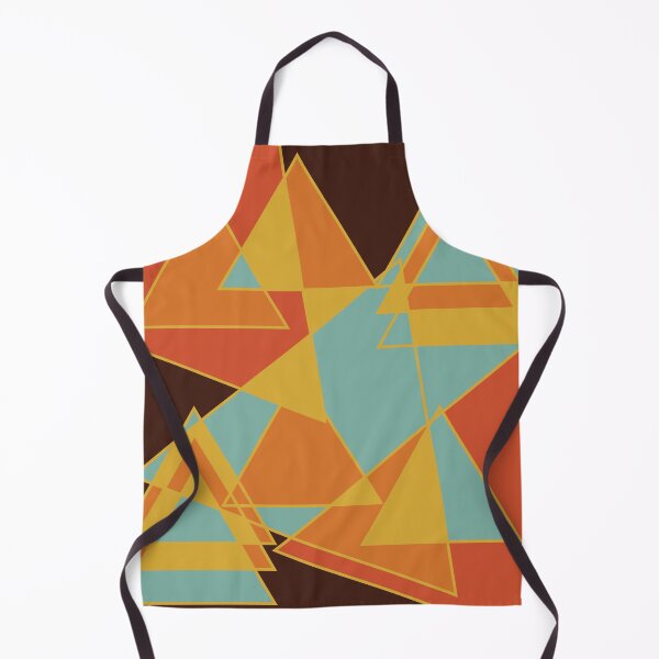 Item preview, Abstract retro triangles pattern designed and sold by moxdesign.