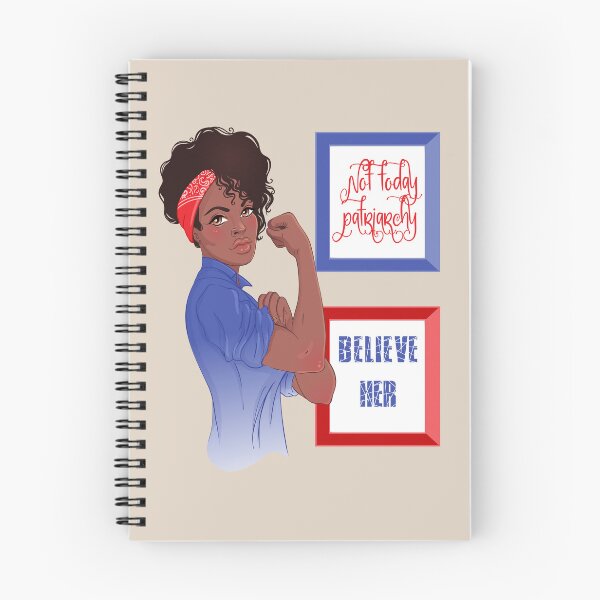 Item preview, Black women lead! Feminist Not Today Patriarchy/Believe Her designed and sold by incurablehippie.