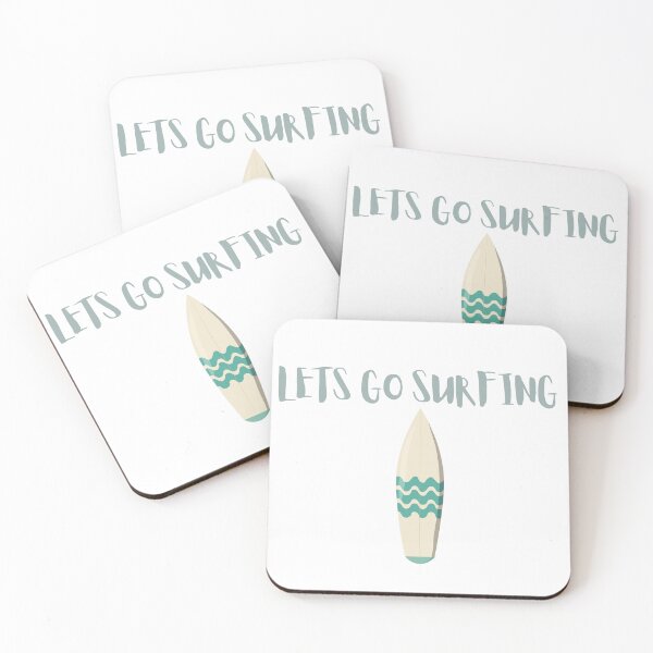 Item preview, Lets Go Surfing | Ocean, Waves designed and sold by QShore.
