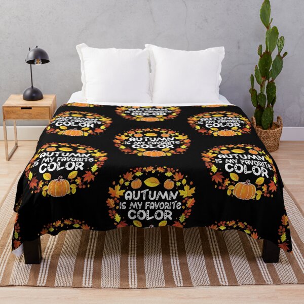Item preview, Fall Season Falling Leaves Autumn Is My Favorite Color designed and sold by CharJens.