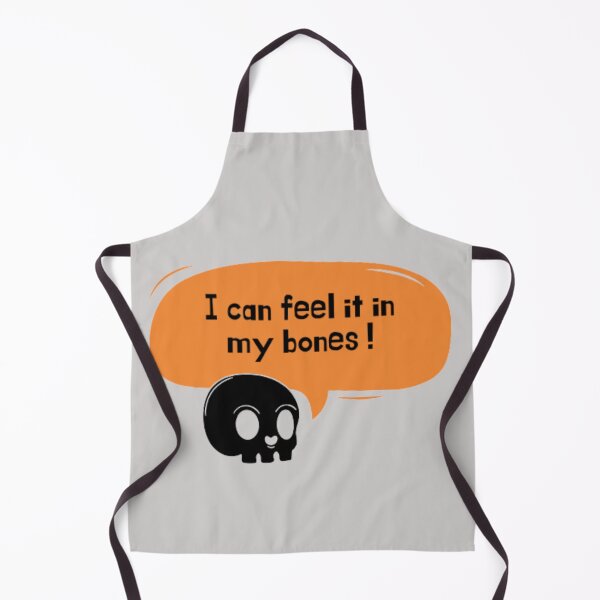 Item preview, I can feel it in my bones. Hilarious Halloween skeleton joke designed and sold by Tarun Bisht.