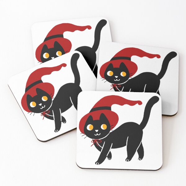 Item preview, Black Cat Witch Halloween  designed and sold by superone8.