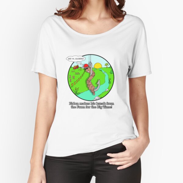 WORM FARM ESCAPEE!! Relaxed Fit T-Shirt
