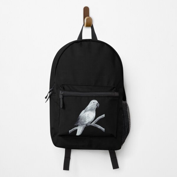 Item preview, Black and White Parrot Painting designed and sold by mh-art-.